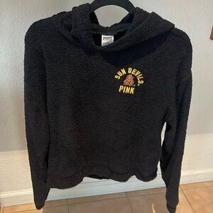 ASU x Victoria secret soft crop sweatshirt